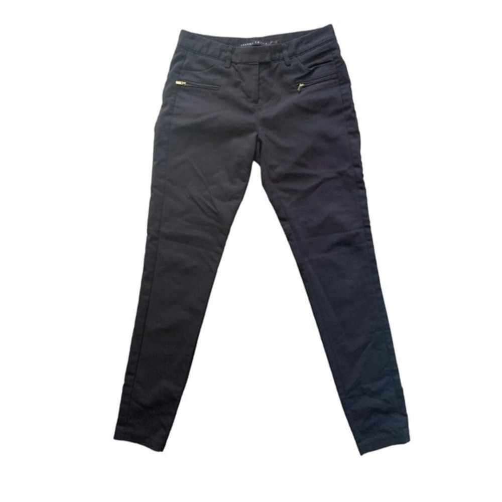 Ivanka Trump black casual skinny‎ pants women size 2P